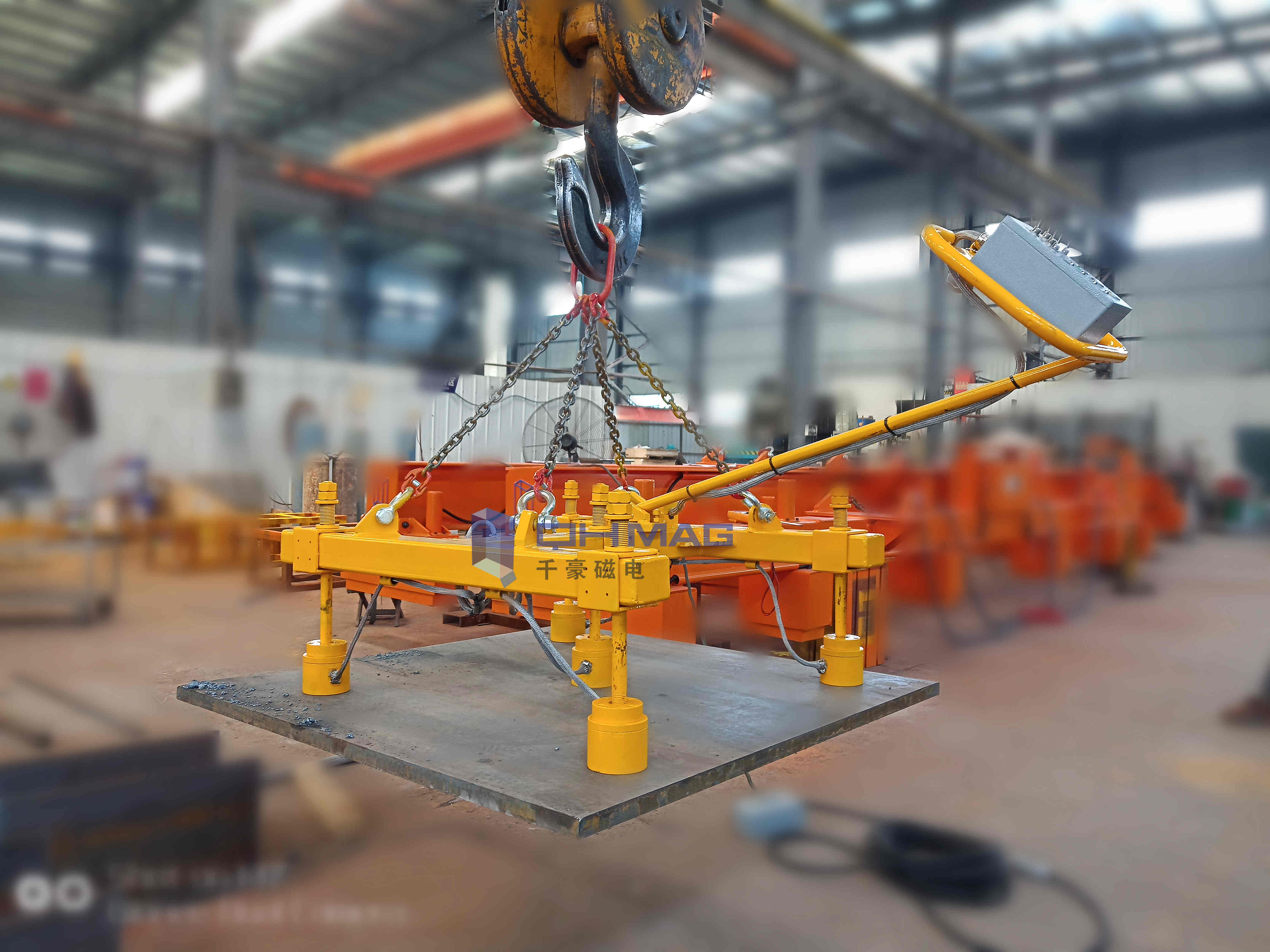 钢坯吊夹具-千豪磁力起重吊具厂家