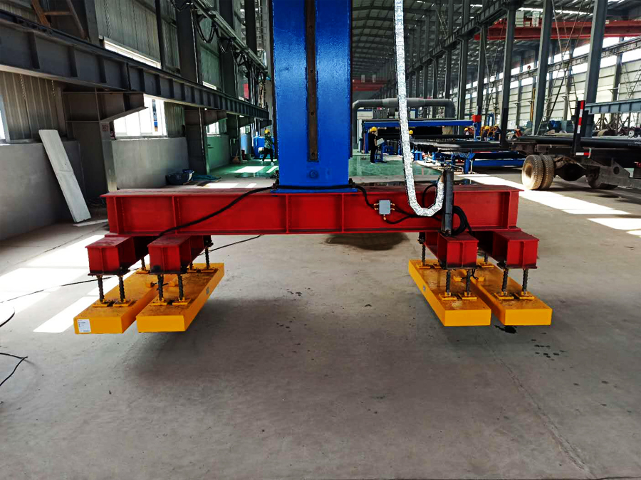 钢管磁力吊具,吊多根钢管用电永磁起重器