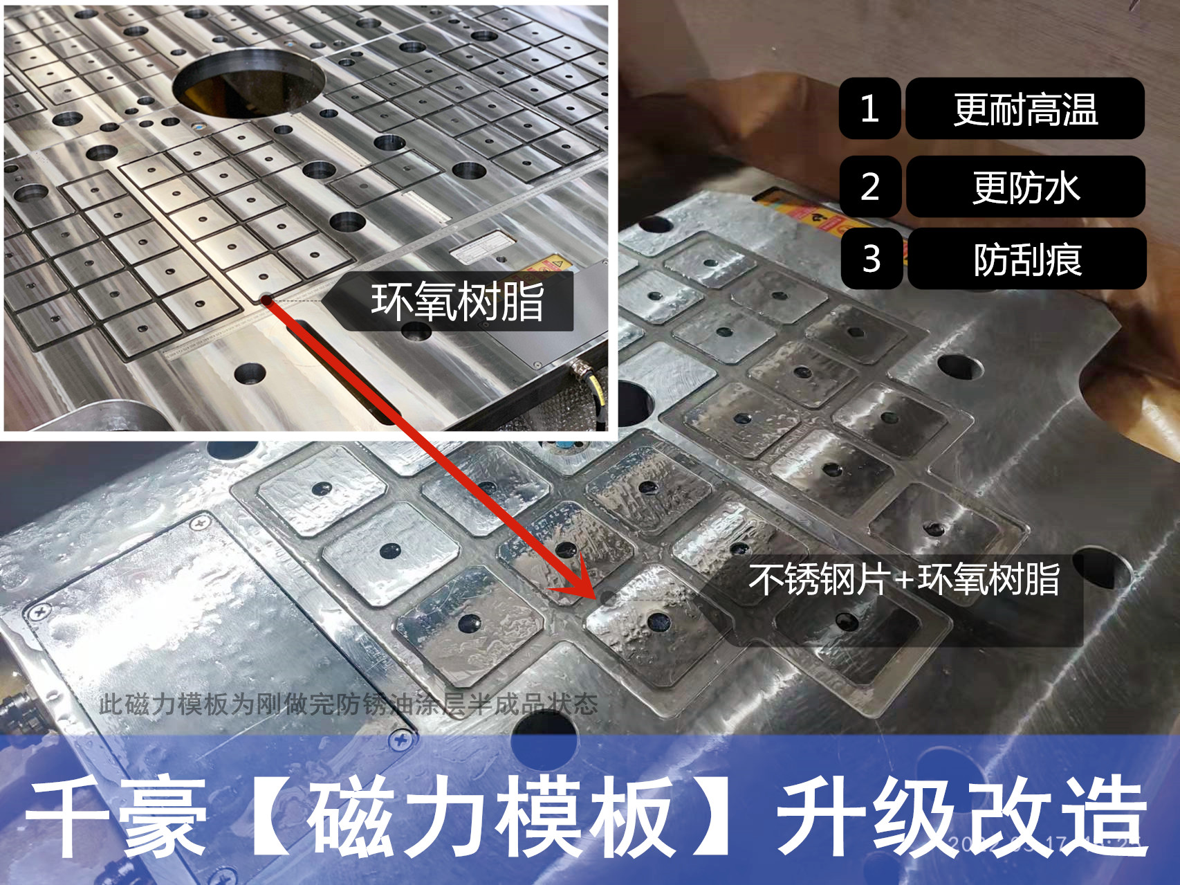 千豪快速换模系统磁力模板